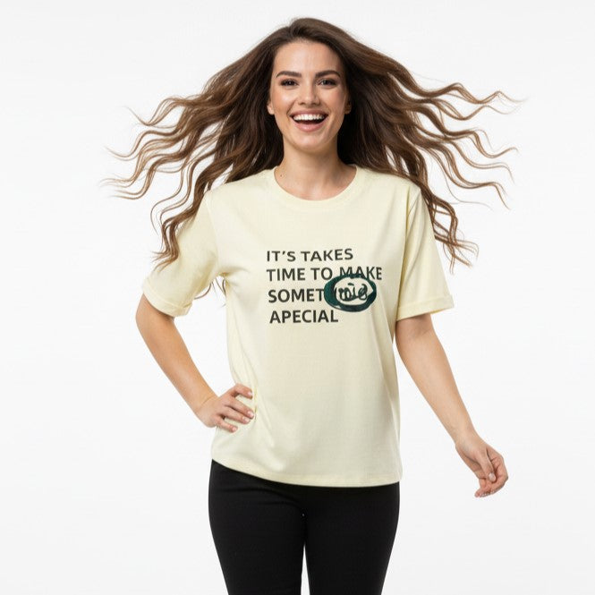 "Something Special" Slogan Graphic Tee