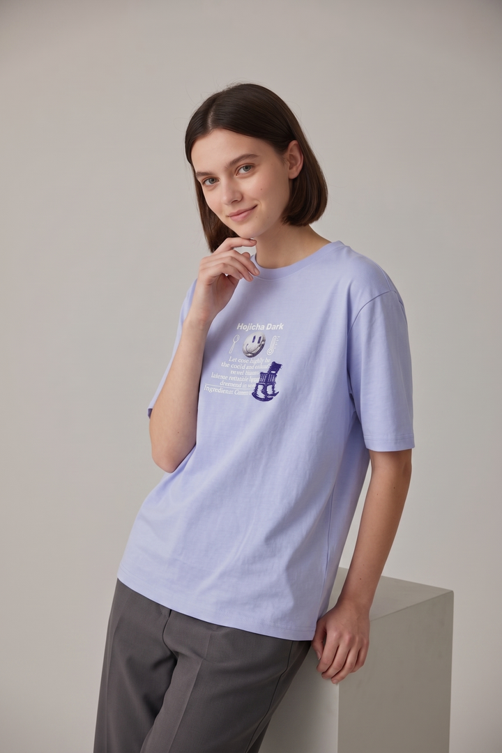Urban Graphic Smiley Oversized Tee