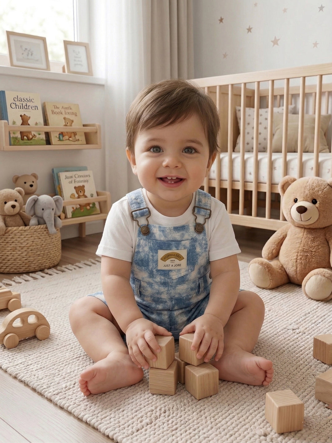Little Cub Embroidery Cotton Set