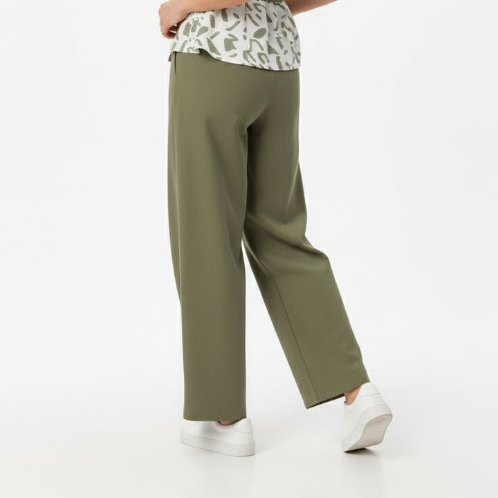 Everyday Luxe Wide-Leg Trousers