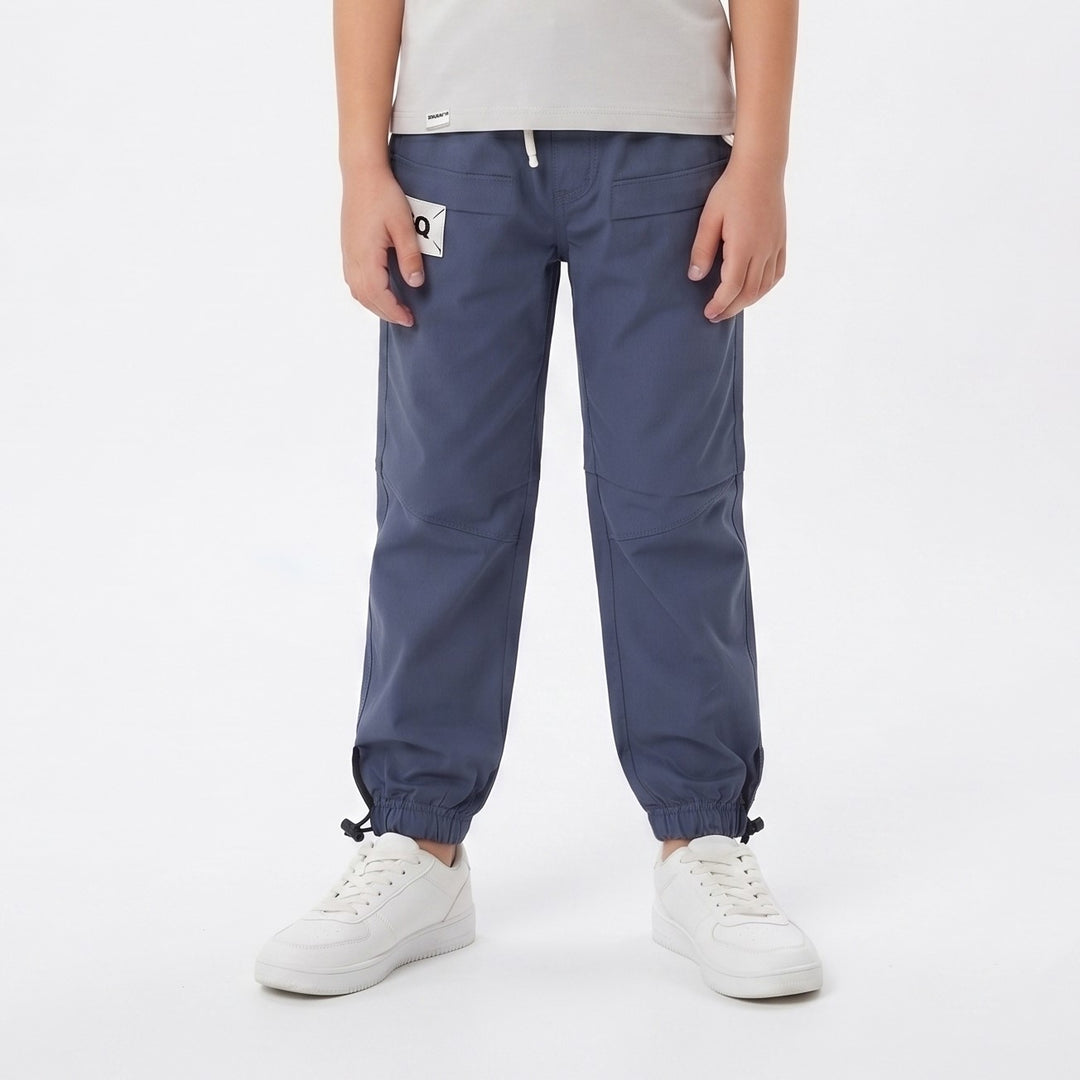 Boys' Adjustable Elastic Cuff Joggers