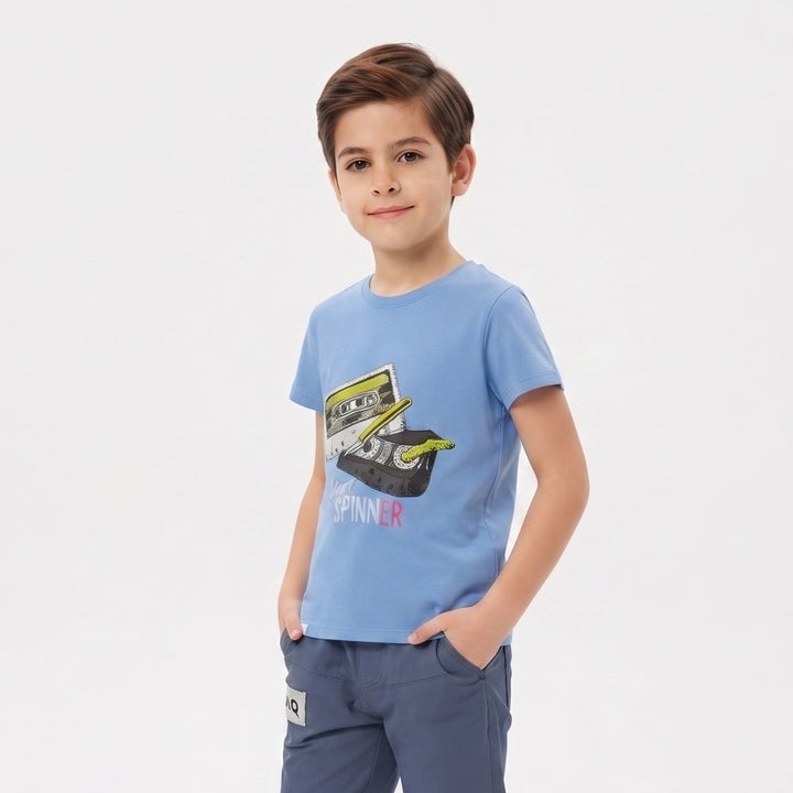 Boys' Cassette Graphic T-Shirt