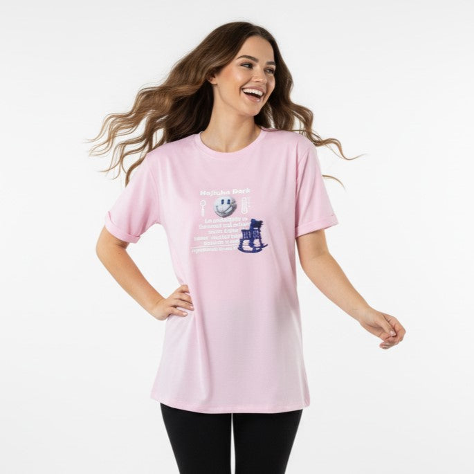 Urban Graphic Smiley Oversized Tee