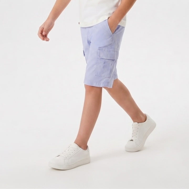 Boys' Summer Utility Cargo Shorts
