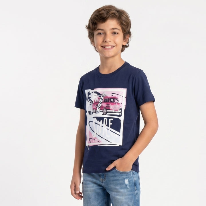 Boys' California Surf Van Graphic Tee