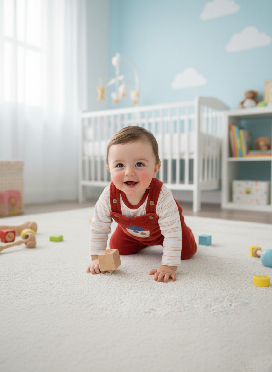 Petal Collar Velvet Sleepsuit