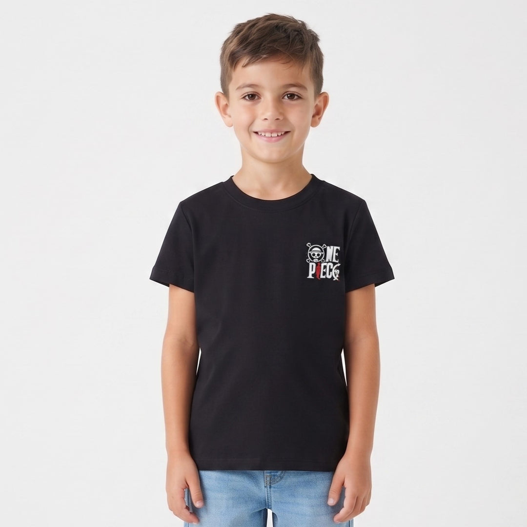"One Piece" Anime Pirate Boy Graphic Tee