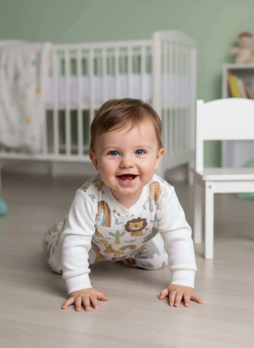 Safari Friends Romper