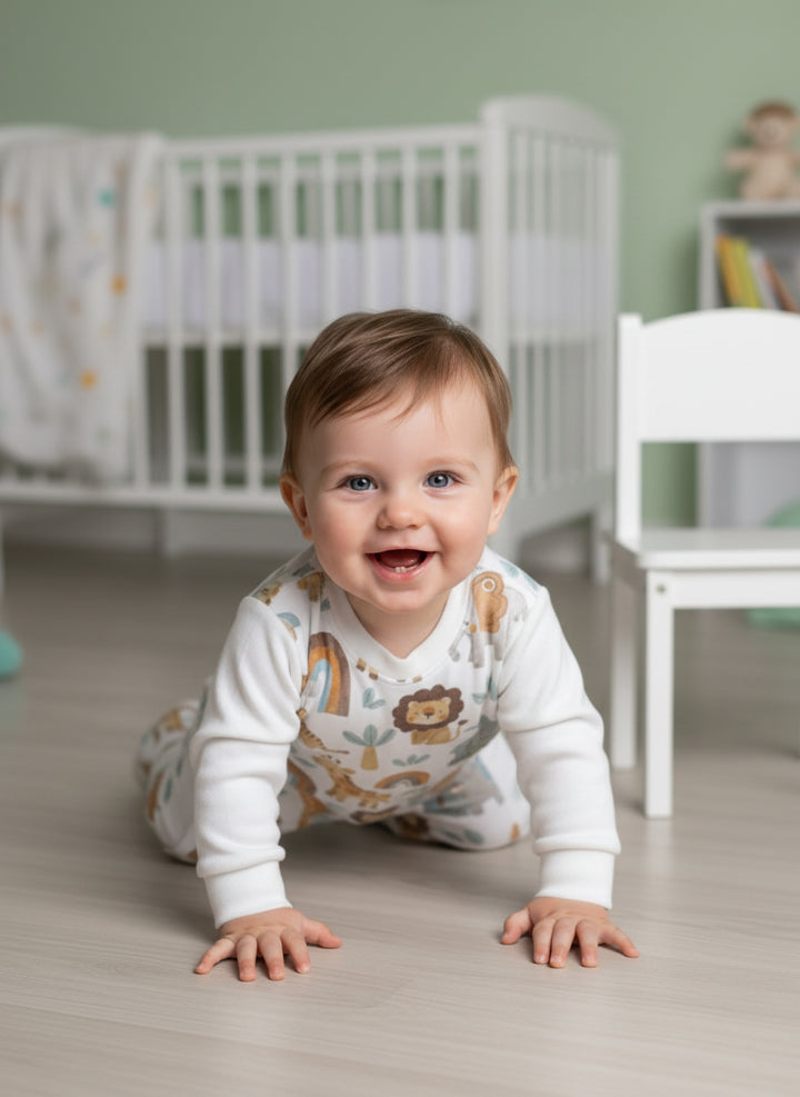 Safari Friends Romper