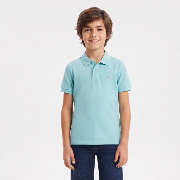 Kids' Premium Short-Sleeve Essential Polo