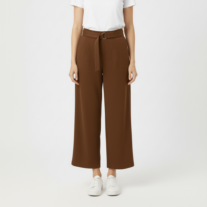 The Effortless Belted Trousers