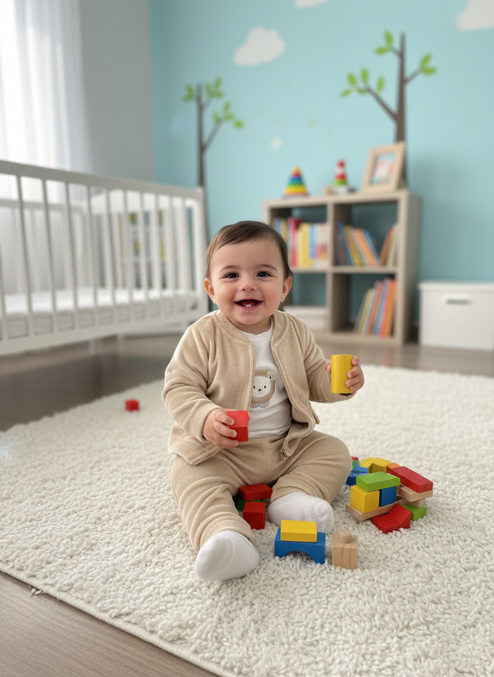 Baby Bomber Jacket & Jogger Set