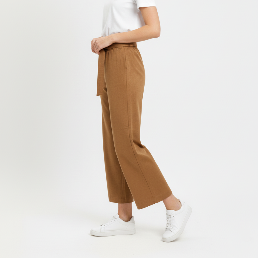 The Effortless Belted Trousers