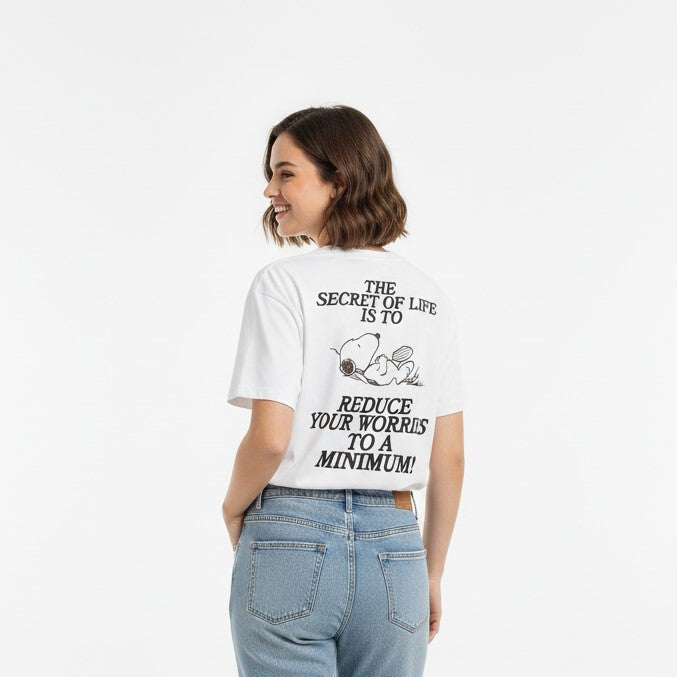 Snoopy Relaxed-Fit Cotton T-Shirt