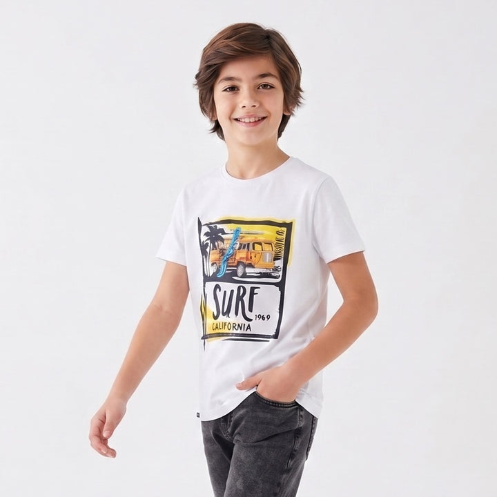 Boys' California Surf Van Graphic Tee