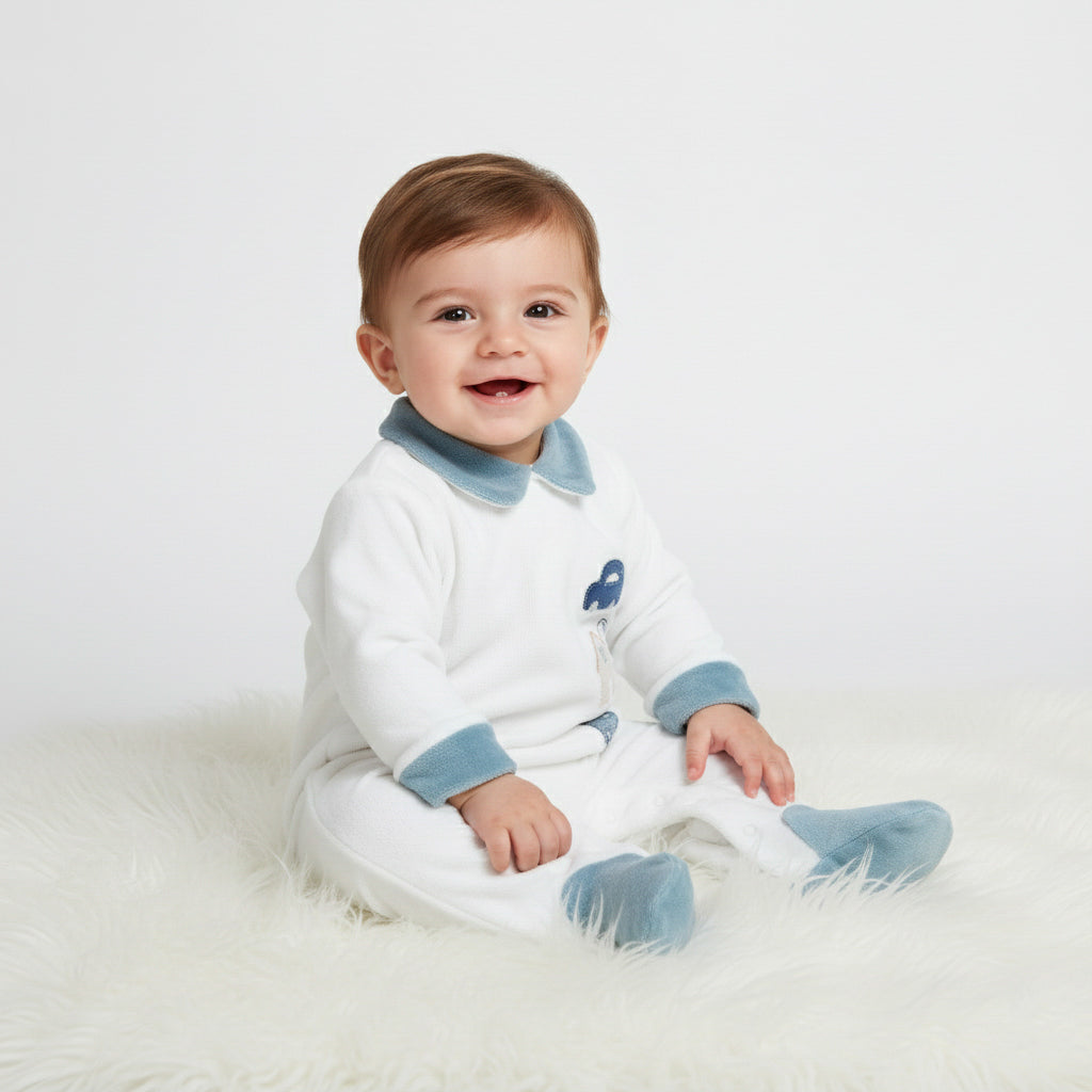 Car & House Footed Sleepsuit