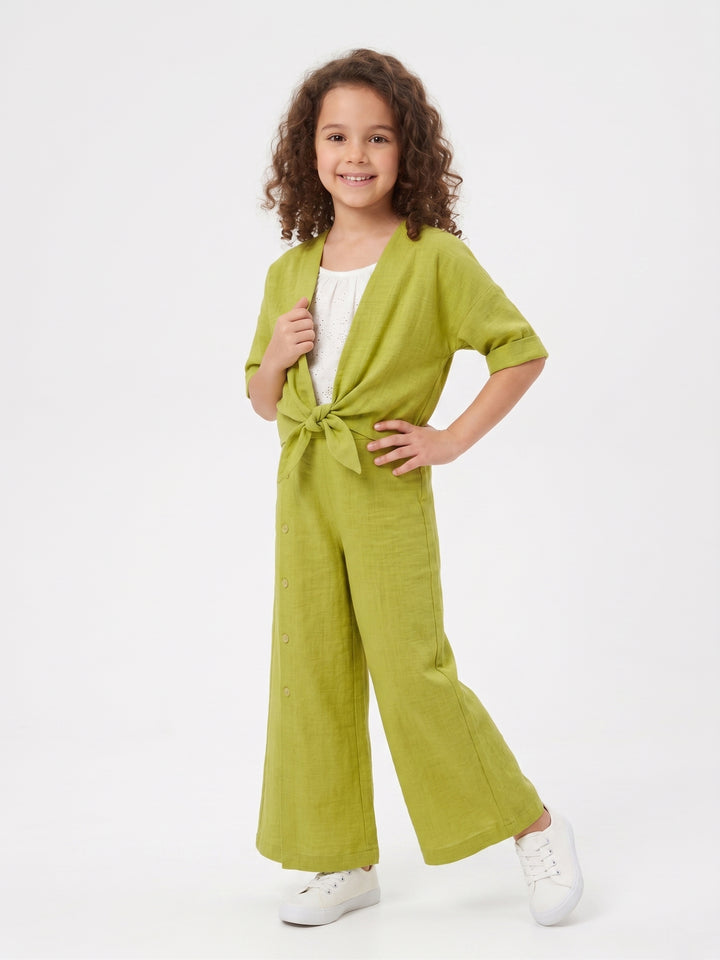 Summer Breeze Crinkle Textured 3-Piece Co-Ord Set