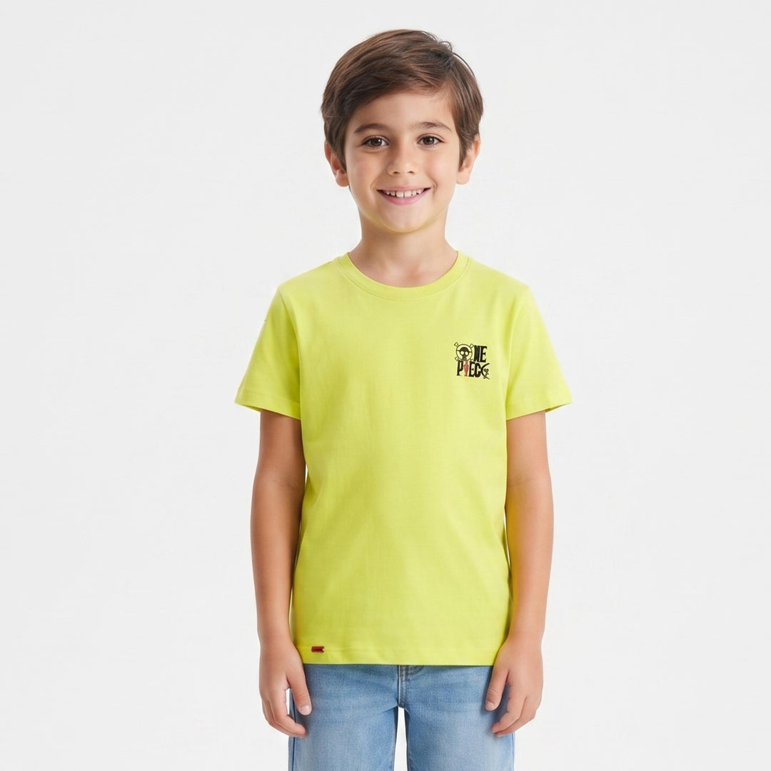 "One Piece" Anime Pirate Boy Graphic Tee