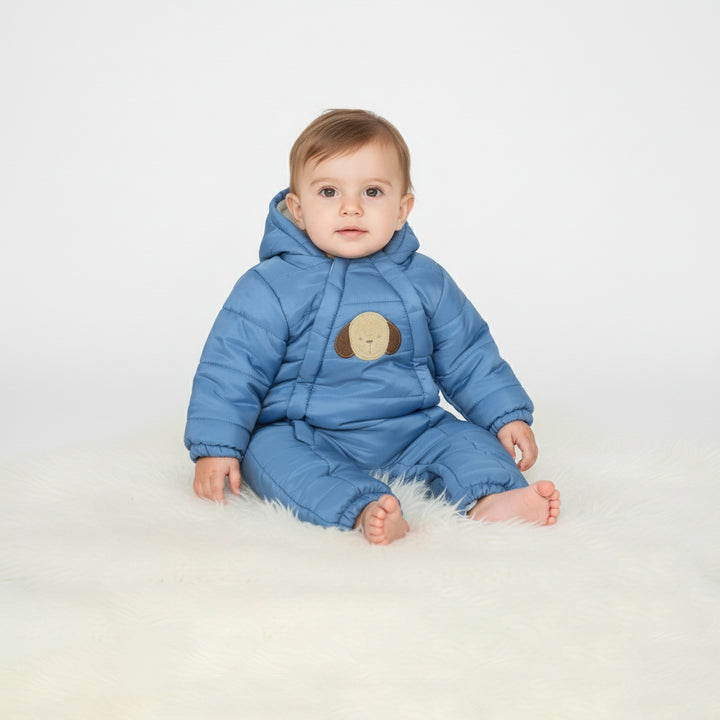 Cozy Padded Puppy Snowsuit
