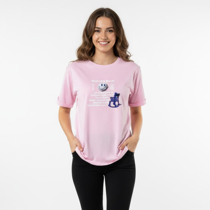 Urban Graphic Smiley Oversized Tee