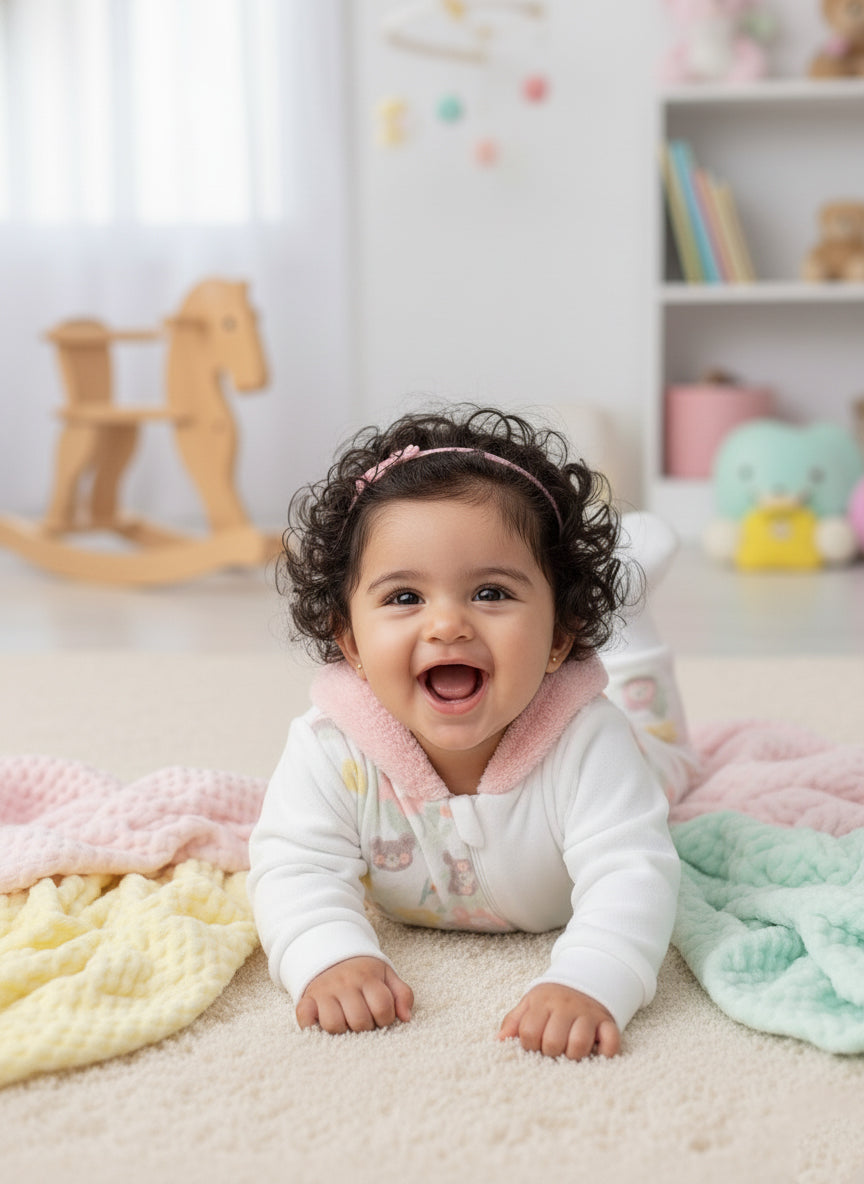 Fleece Bear Hooded Coverall