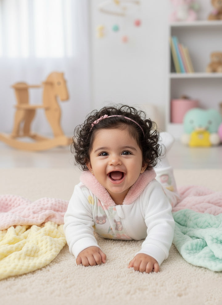 Fleece Bear Hooded Coverall