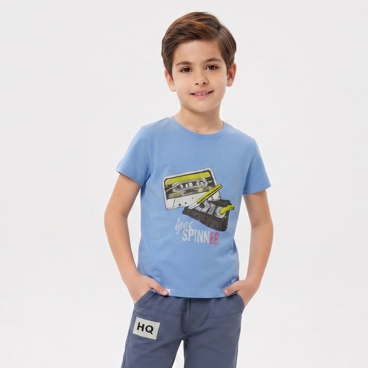 Boys' Cassette Graphic T-Shirt