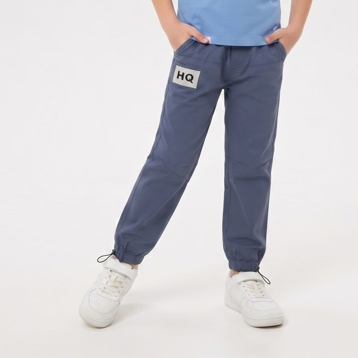 Boys' Adjustable Elastic Cuff Joggers