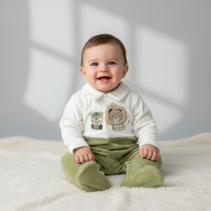 Collar Lion Sleepsuit