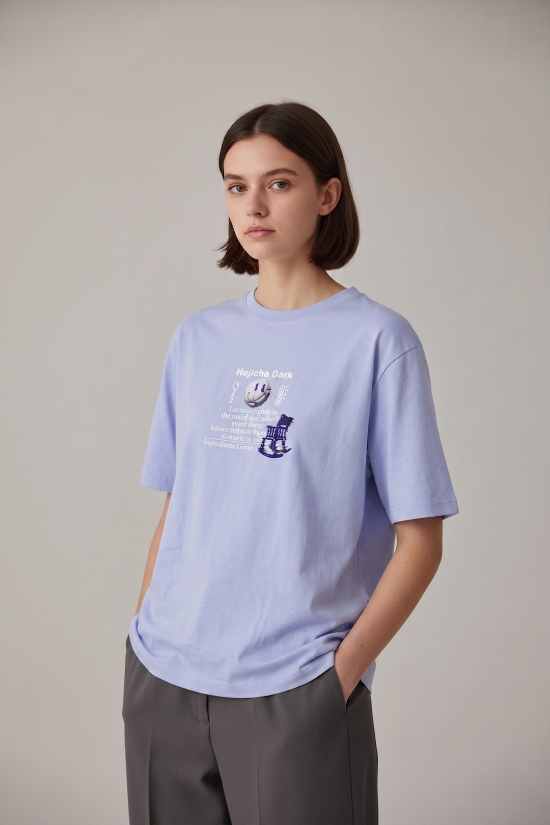 Urban Graphic Smiley Oversized Tee