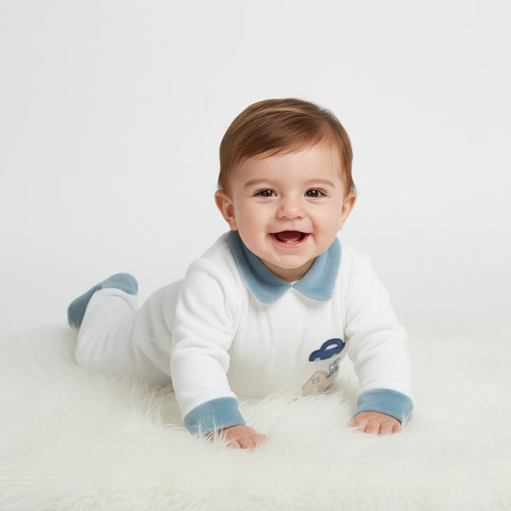 Car & House Footed Sleepsuit