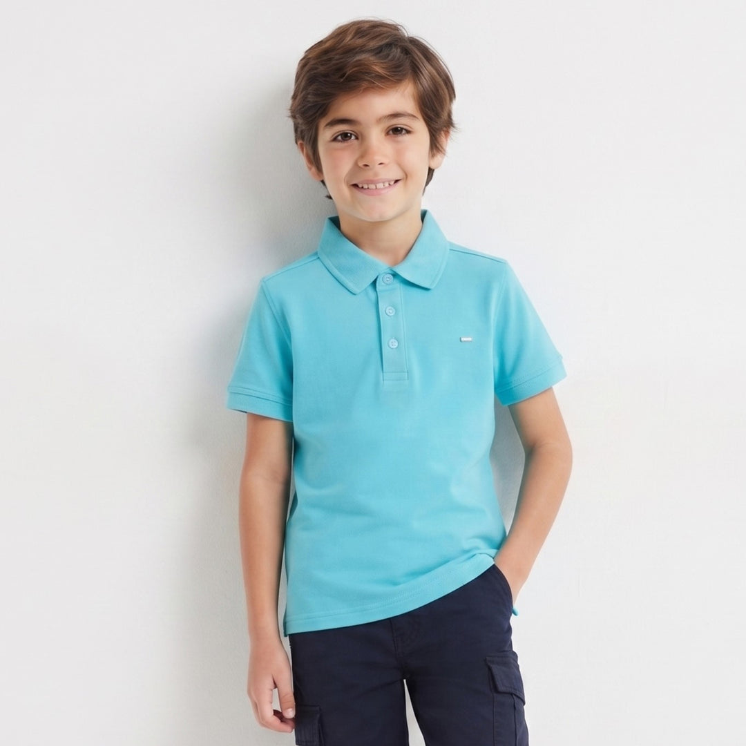 Kids' Premium Short-Sleeve Essential Polo