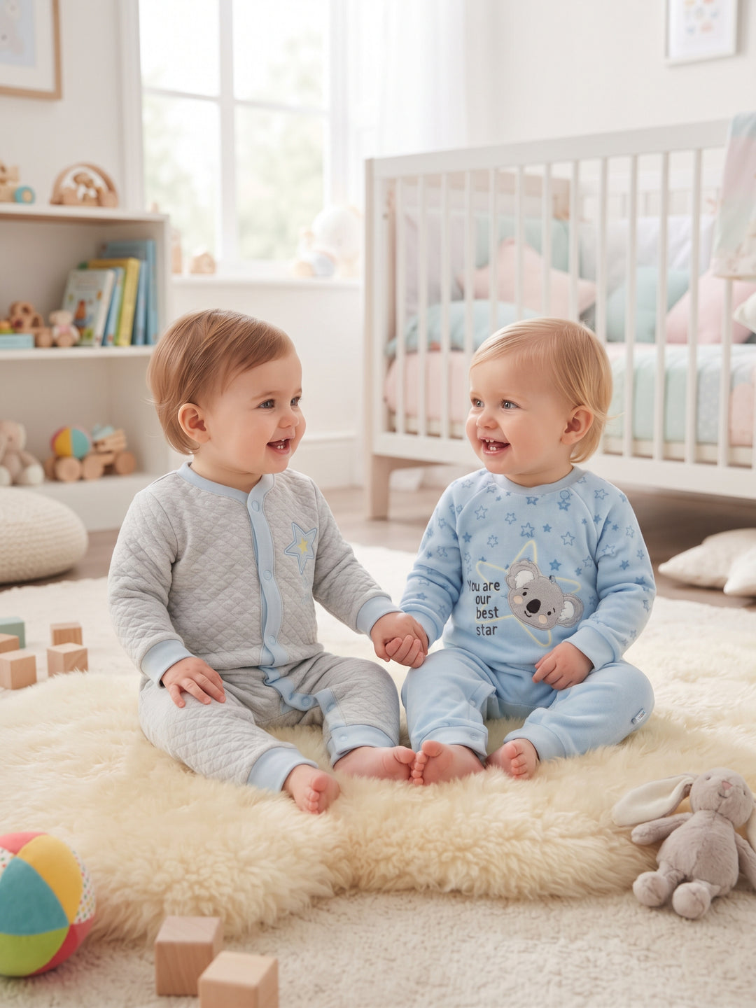 Sweet Star & Koala Soft Baby Onesie