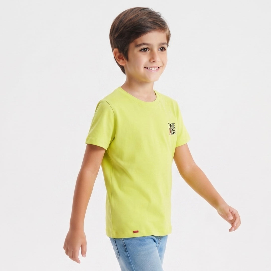 "One Piece" Anime Pirate Boy Graphic Tee
