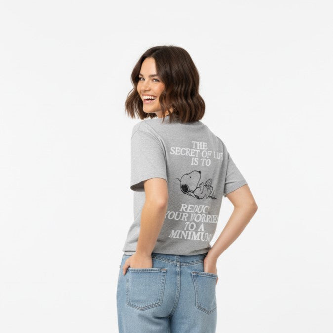 Snoopy Relaxed-Fit Cotton T-Shirt
