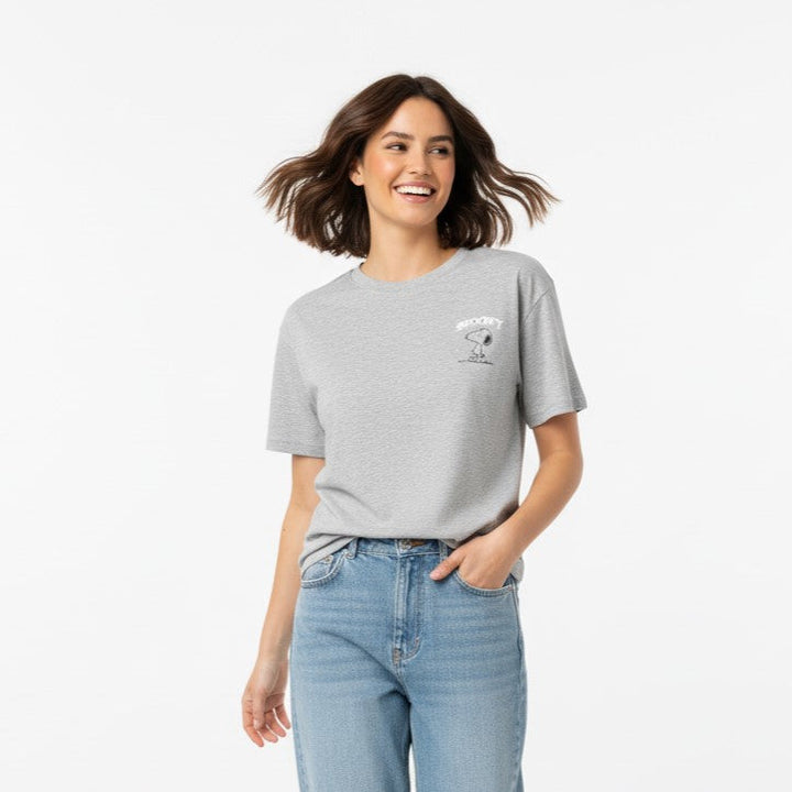 Snoopy Relaxed-Fit Cotton T-Shirt
