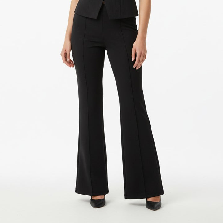 Elegant Wide-Leg Trousers with Front Seam