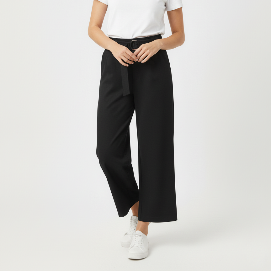 The Effortless Belted Trousers