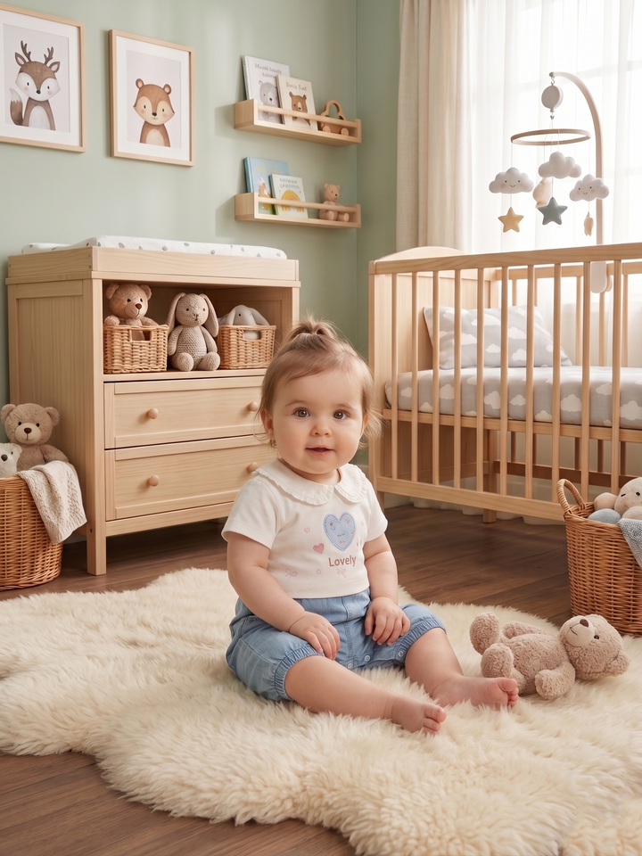 Product Name: Lovely Heart Faux-Twin Denim Romper