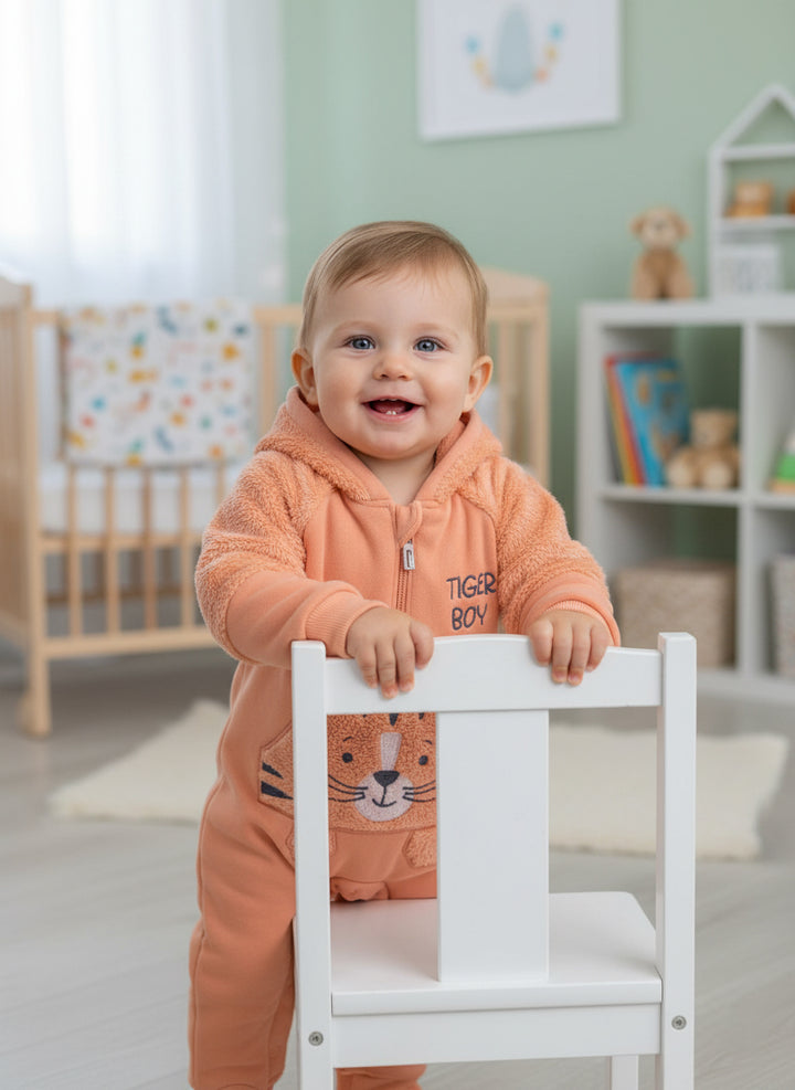 Little Fox Hooded Romper