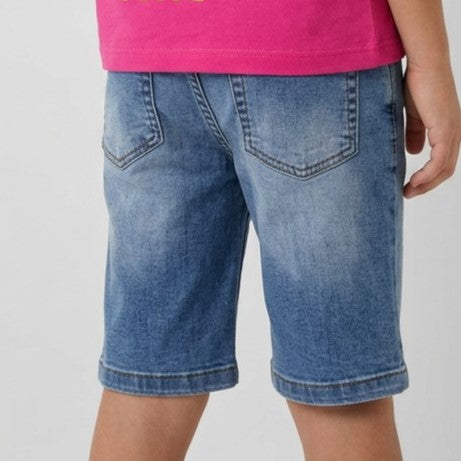 Kids' Medium Wash Classic Denim Shorts
