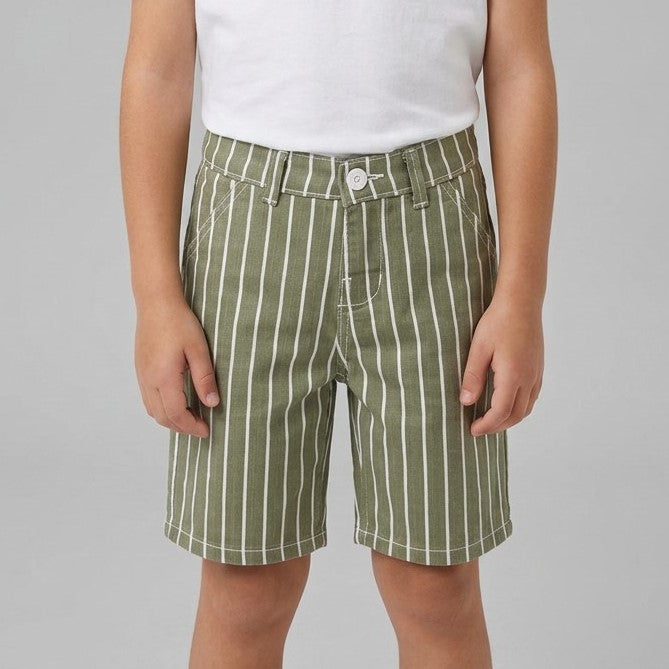 Kids Pinstripe Chino Shorts