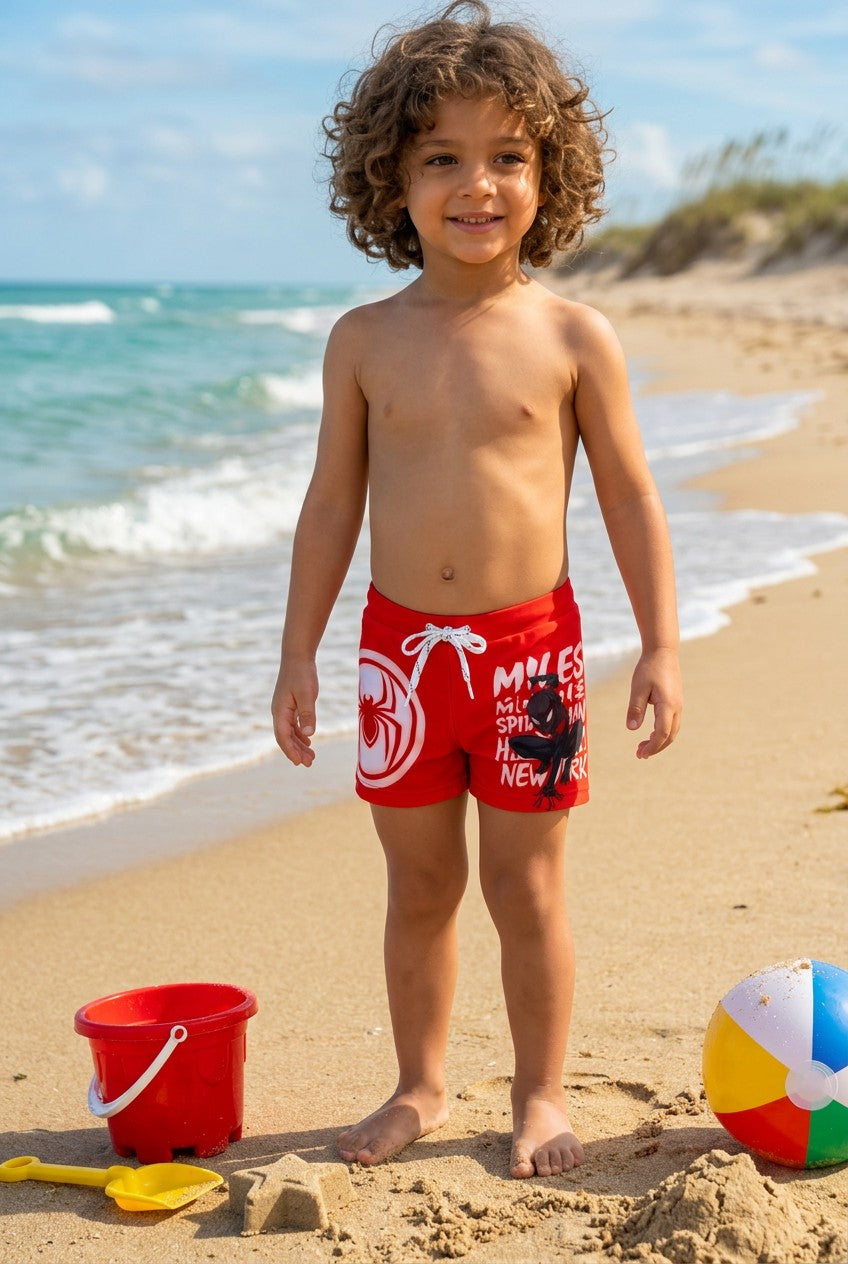 Boys' Character Print Active Swim Trunks