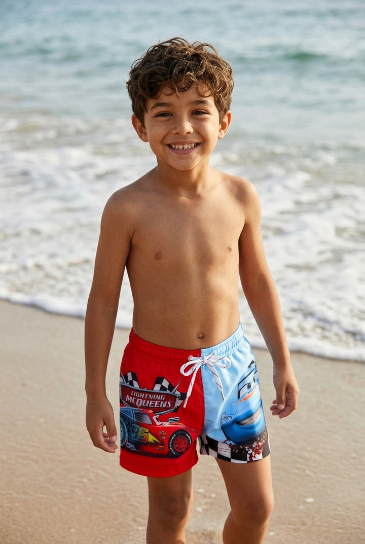 Boys' Character Print Active Swim Trunks