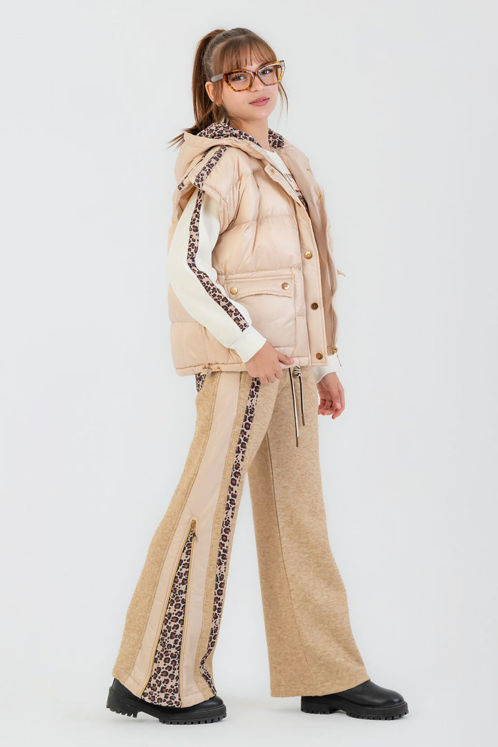 Cozy Leopard Trim Set