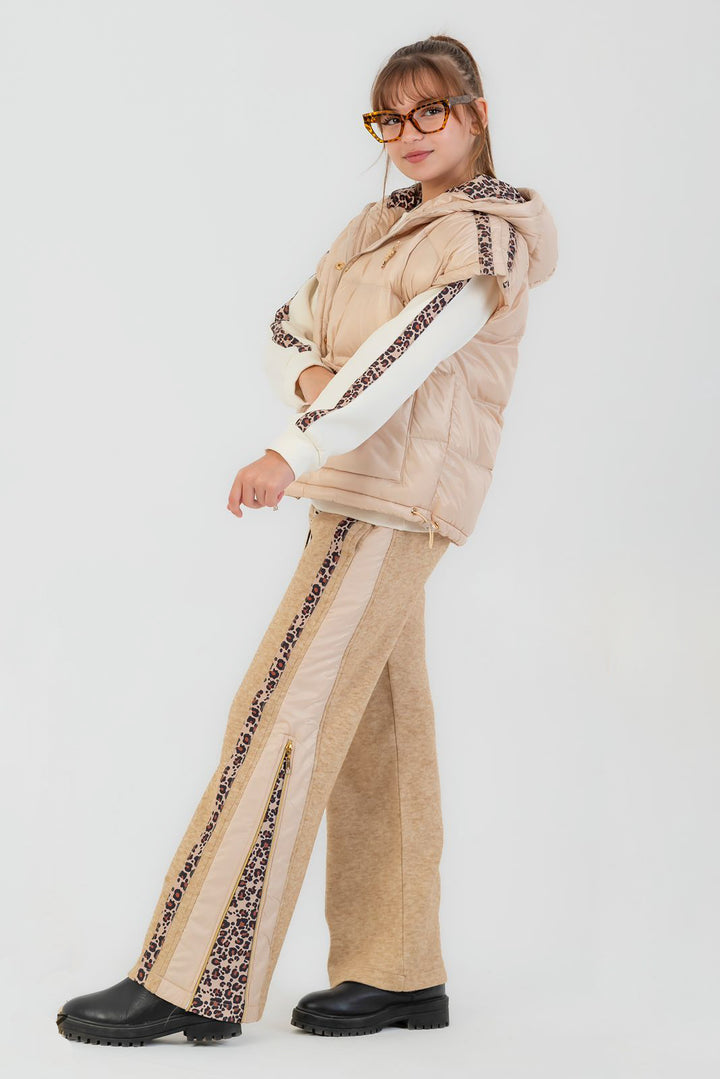 Cozy Leopard Trim Set