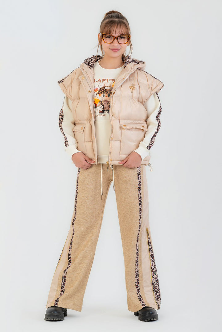 Cozy Leopard Trim Set