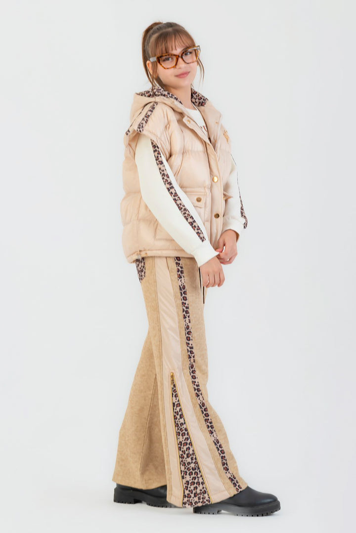 Cozy Leopard Trim Set