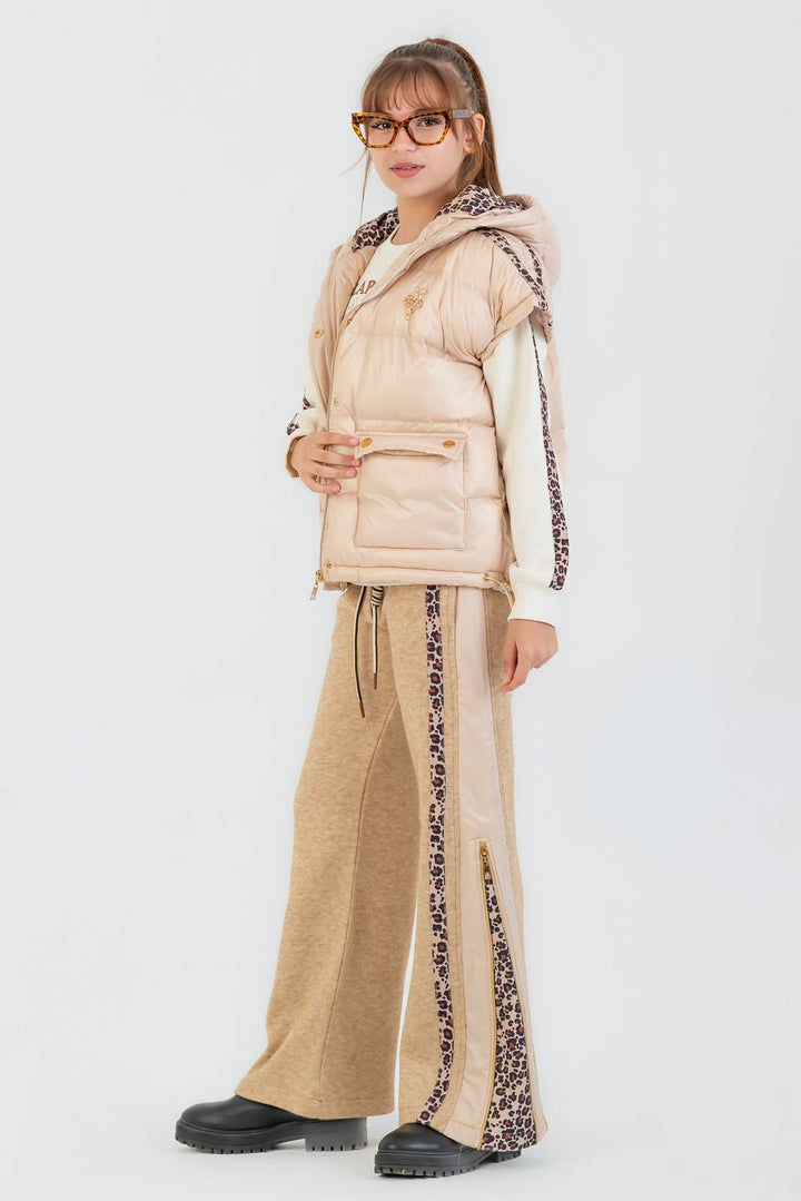 Cozy Leopard Trim Set