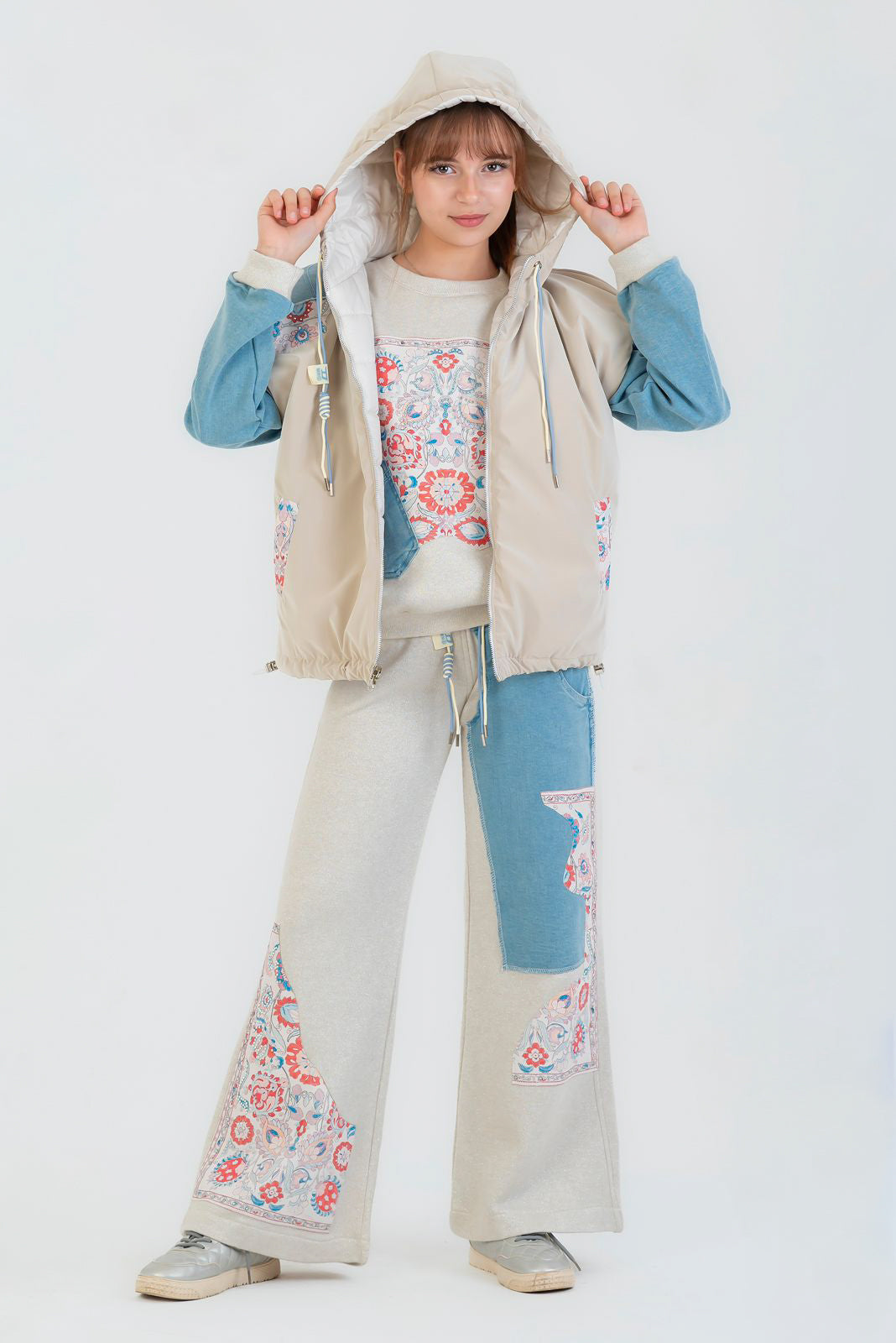 Bohemian Patchwork Co-ord Set